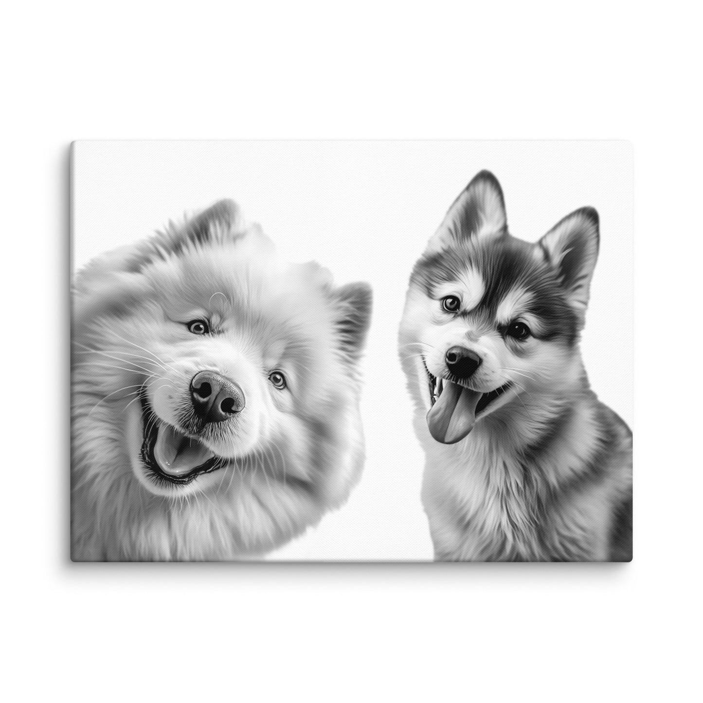 Custom Two Pet Canvas